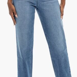 1822 Denim High Waist Straight Leg Jeans